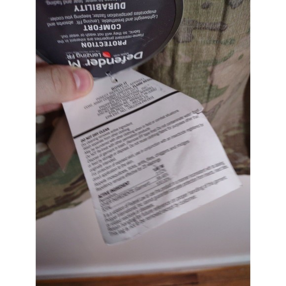 Defender M L X-Long Camo Army Combat Jacket NWT Standard Issue - Picture 5 of 14